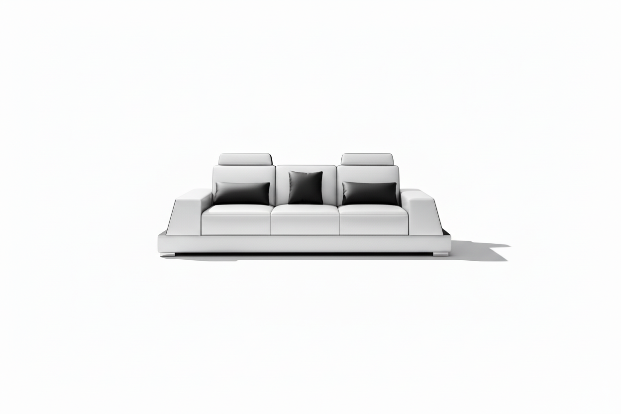 CIVIA Living System Open Lounge Configuration - main sofa with medium shadow