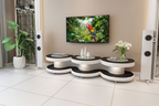 Emma TV Stand dark finish