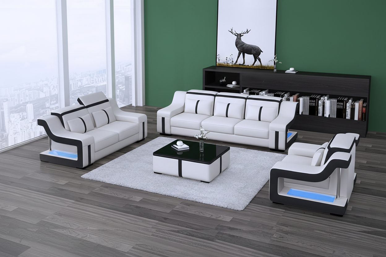 Lisa Sofa Set minimalist forest