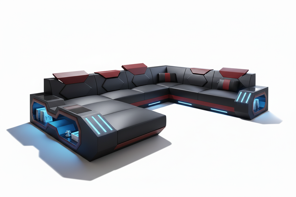 Sahara full sectional short shadow