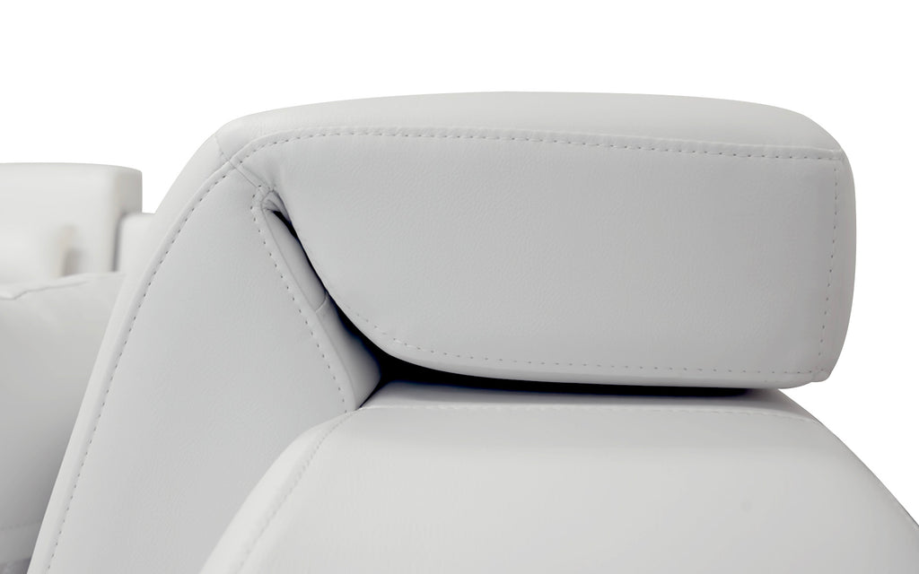 Bewley Modern Leather Sectional With Storage