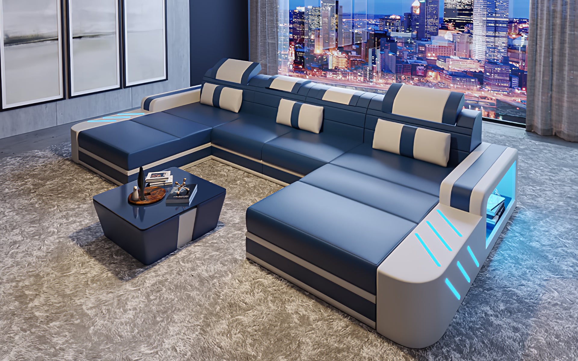 Ralutic Large Sectional